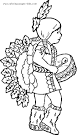 India coloring page