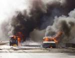 two civilian vehicles, - via Daymix