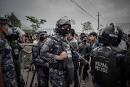 Riot police intervene as anger erupts among Nepal quake survivors