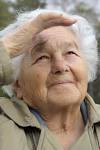 Elderly Woman Outside