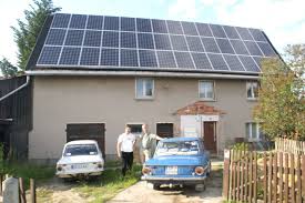 Iryna und Bernd besuchen das Haus von Thomas Morchel ganz in der Nähe von Großerkmannsdorf.