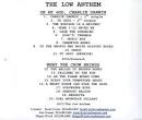 The Low Anthem Chrysalis Music Sampler USA Promo CD-