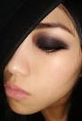 NARS Night Bird Eyeshadow * MAC Vex Eyeshadow - winter-makeup-dark-smoky-eyes-with-nude-lips