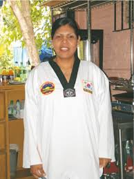 María Contreras Saucedo, student of Tae Kwon Do - maria-contreras