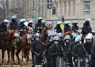 Police clear Occupy DC camp in riot gear cleaning out one of the ...