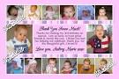 Card: Babyface 130 Thank You Cards ALL COLORS - via Daymix
