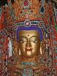 Lama Zopa Rinpoche offers gold