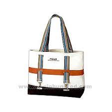 Large tote bag with easy access main compartment provides ample storage for catalogs, magazines, etc. Internal zippered pocket keeps contents organized, ... - Large-tote-bag-with-easy-acces-5222772