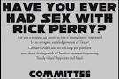 Anti RICK PERRY AD looks to hit below the belt, or at least try to