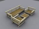 g  zel bambu sandalyeler 3ds max model 3ds maxhouse Ev E  ya