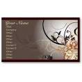 Beauty Business Card custom template from Zazzle.