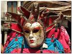 Maske in Venedig von Michael Konjen