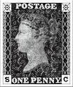 Penny Black Postage Stamp Rugs - Licenced by Royal Mail available.