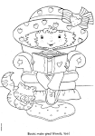 Strawberry Shortcake coloring page