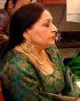 Farida Khanum rehearsing in