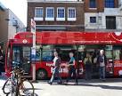 Hydrogen-powered bus, Covent Garden, London - via Daymix
