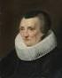 Portrait of Cornelis Schut 1597-1655 a pupil of Rubens - (after ... - painting3