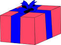 Gift Box clip art Vector clip art   Free vector for free download
