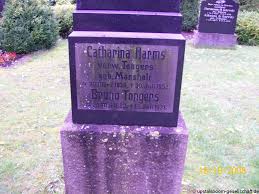 Grab von Catharina Harms (geb. Mansholt) (verw. Tongers) (20.03 ...