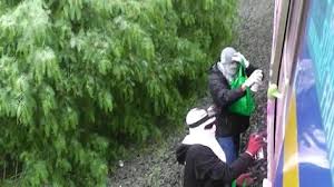 Ces jeunes vandales ne s'attendaient sûrement pas à connaître autant de difficultés.