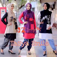 Model Baju Muslim Yg Terbaru - Tasya Smile By IZ Design
