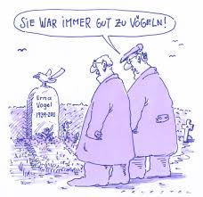 erna vogel von Andreas Prüstel | Philosophie Cartoon | TOONPOOL