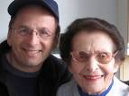 Mark Goldberg with his long-lost cousin Anat, a Holocaust survivor, ... - mwSonCompletesHis