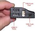 FireWire IEEE-1394 PCMCIA 2 port CardBus Adapter - Video recording kit