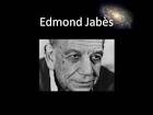 Jabés Edmond Courtesy www.edicionessinnombre.com