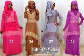 Grosir gamis syar'i murah model terbaru modern dan cantik