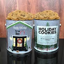 Custom Corporate Holiday Cookie Tin