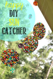 DIY Happy Sun Catcher — We are THAT Family - sun-catcher