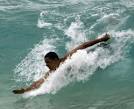Obama Bodysurfs In Hawaii (