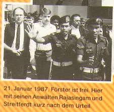 AREF - Hintergrund zum Strafprozess v. Frank Förster