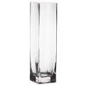 18 Tall Square Glass Vase   Discount Wholesale Vases Containers