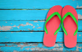 Flip Flops On The Beach