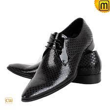 Mens Black Patent Leather Oxford Shoes CW762228