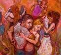 Rain Ader: paintings: Bachata Rosa