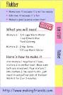 Recipe for Flubber