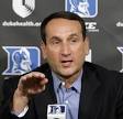 Known as "Coach K" Mike