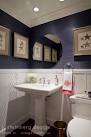 Monarch Beach Powder Room - traditional - powder room - orange ...