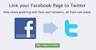Sync your Facebook Fan Page to Twitter at BIG Net Online