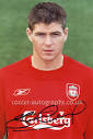 Signed photo of Steven Gerrard