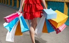 shopping addiction. Image from dailymail.co.uk.