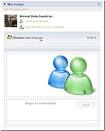 Windows Live Messenger in Facebook