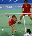 Chinese women's double win badminton at Olympics