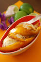 Barbara Adams Beyond Wonderful    Mangos Diablo Flaming Dessert Recipe