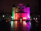 ST1877 : Cardiff University, rather garishly floodlit - via Daymix