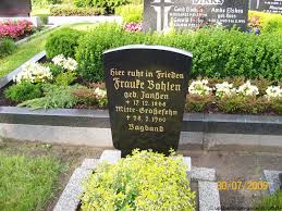 Grab von Frauke Bohlen (geb. Janßen) (17.12.1868-28.02.1960 ...