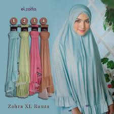 Jilbab Bergo Elzatta Zahra XL Rauza | Elzatta Hijab - Jual Jilbab ...